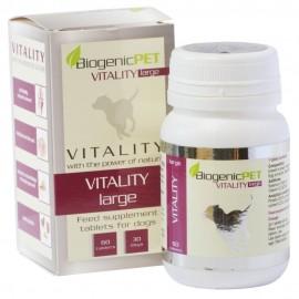 BiogenicPET Vitality Large - supliment alimentar pentru caini - 60 comprimate