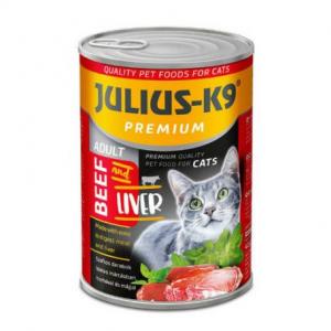 Julius K9 Cat - Hrana umeda super-premium- Vita si Ficat - 415g