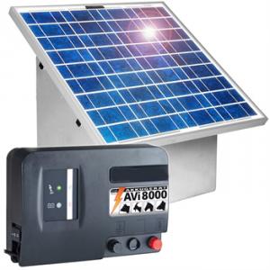 Gard electric Avi 8000 + Panou solar