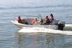 Barca cu motor Terhi ABS - Big Fun