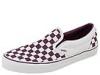 Adidasi barbati Vans - Classic Slip-On - (Checkerboard) True White/Deep Purple