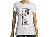 Bluze femei DKNY - Fashion Ave Illustration Tee - Classic White