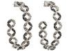 Diverse femei judith jack - lattice hoop earrings -