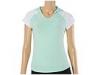 Tricouri femei Adidas - Gym Issue Hooded Tee - Mint Green/White/Mint Green