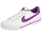 Adidasi femei Nike - Sweet Classic Canvas - White/Violet Pop