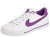 Adidasi femei Nike - Sweet Classic Canvas - White/Violet Pop