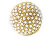 Diverse femei Jessica Elliot - Skinny Large Dome Candy Ring - White/Gold