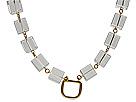 Diverse femei Kenneth Jay Lane - Clearly Cube Double Necklace - Clear