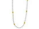 Diverse femei Michelle Roy Designs - Triple Strand Pearl Necklace/Bracelet - White/Gold