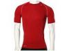 Tricouri barbati Nike - Pro Max Tight Short-Sleeve Top - Varsity Red/Medium Grey (Medium Grey)