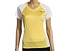 Bluze femei The North Face - Women\'s Reflex S/S V-Neck Top - Snapdragon Yellow/White