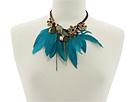 Diverse femei Betsey Johnson - Jungle Fever Feather Necklace - Blue