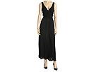 Rochii femei ABS Allen Schwartz - Twisted Strap Maxi Dress w/ Sash - Black