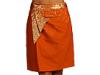 Fuste femei elie tahari - hadley skirt - chili/gold