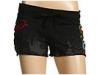 Pantaloni femei Ed Hardy - Mum Specialty Drawstring Shorts - Black
