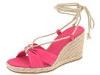 Sandale femei lauren rl - amelie - hot pink canvas