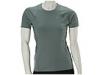 Tricouri femei Nike - Soft Hand Short-Sleeve Baselayer - Clay Green/(Matte Silver)