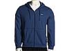 Bluze barbati Nike - Classic Fleece Full-Zip Hoodie - Utility Blue/Dark Grey Heather/White