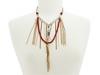 Diverse femei lucky brand - deser ace cahuilla tribe necklace - red