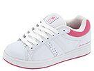 Adidasi femei DVS Shoes - Berra 3 W - White/Pink Leather