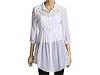 Bluze femei Free People - We the Free Button Up Lace Tunic - White