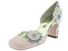 Pantofi femei Transport London - 2952-1C - Pink Leather/ Printed Fabric