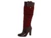 Cizme femei Nine West - Sphinx - Wine/Wine Suede