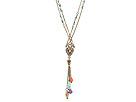 Diverse femei Lucky Brand - The Lucky Few Stoned Y Necklace - Gold