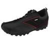 Pantofi barbati geox - u fang 1 - black/red 968
