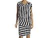 Rochii femei Vivienne Westwood - Fortune Dress - Black/White Stripe