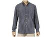 Camasi barbati IZOD - Long Sleeve Sueded 80\'s Plaid - Navy Seal