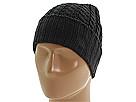 Palarii femei Jessica Simpson - Cable Knit Skull Cap with Cuff & Embroidered Logo - Charcoal