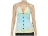 Tricouri femei roxy - have the time halter top - blue