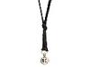 Diverse femei King Baby Studio - Button Leather Necklace - Black/Anchor