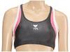 Special Vara femei TYR - Splice Female Maxback Workout Bikini Top - Steel Grey/Pink