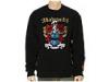 Bluze barbati Akademiks - Shield Embroidered Fleece Crew - Black