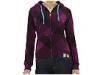 Bluze femei roxy - blacklight zipper hoodie - purple