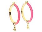 Diverse femei Disney Couture - Tinkerbell Hoop Earrings - Gold/Neon Pink