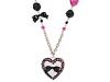 Diverse femei Tarina Tarantino  - Kiss Me Pendant Necklace - Black