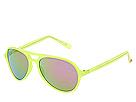 Ochelari femei Betsey Johnson - Plastic Aviator - Lime