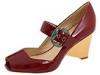 Pantofi femei Via Spiga - Caramia2 - Dark Red Tumbled Patent