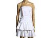 Rochii femei Betsey Johnson - Strapless Dress w/ Tiered Ruffles - White
