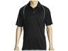 Tricouri barbati Adidas - ClimaCool&reg; Color-Block Jersey Interlock Polo Shirt - Black/White