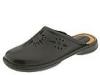 Balerini femei Minnetonka - New Sunburst Clog - Black Smooth Leather