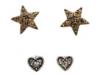 Diverse femei fossil - double up heart star stud earring set -