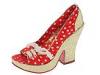 Pantofi femei Irregular Choice - Betty 3137-5D - Red/ Gold/ White