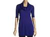 Tricouri femei elie tahari - amalia sweater tunic - night