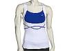 Tricouri femei Nike - Love Game Peekaboo Tank Top - White/Blue Sapphire/(White)