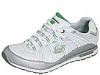 Adidasi femei Skechers - Electric - Silver/White/Green