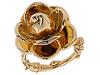 Diverse femei Disney Couture - The Princess & The Frog Lotus Flower Ring - Gold Size 7